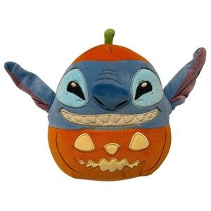 Squishmallows 8" Halloween Stitch As Evil Pumpkin